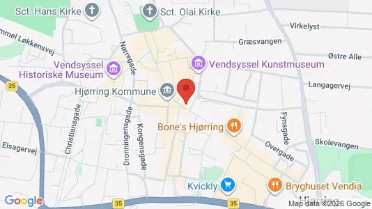 Lejligheder til leje i Hjørring - Foto fra Google Street View