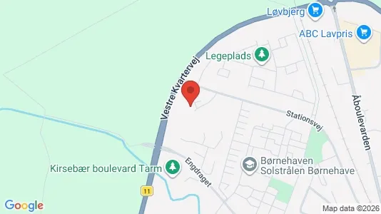 Lejligheder til leje i Tarm - Foto fra Google Street View