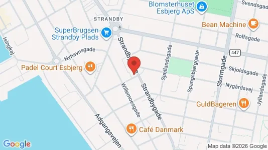 Lejligheder til leje i Esbjerg Centrum - Foto fra Google Street View