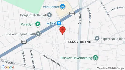Lejligheder til leje i Risskov - Foto fra Google Street View