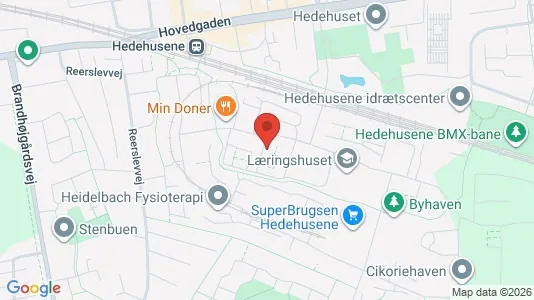 Lejligheder til leje i Hedehusene - Foto fra Google Street View