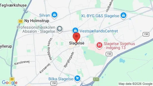 Huse til leje i Slagelse - Foto fra Google Street View