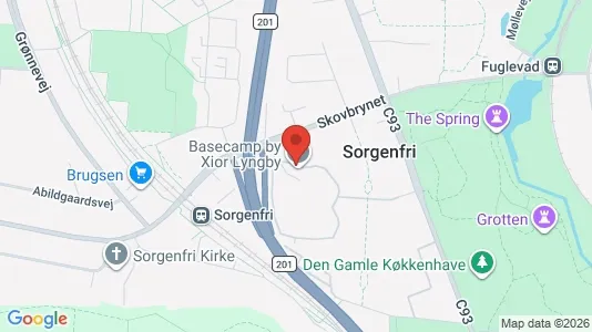 Lejligheder til leje i Kongens Lyngby - Foto fra Google Street View