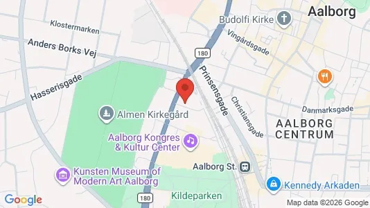 Lejligheder til leje i Aalborg Centrum - Foto fra Google Street View
