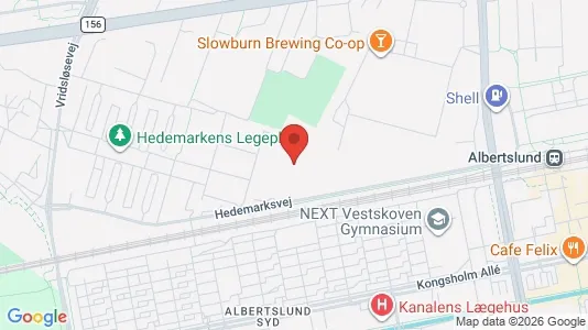 Lejligheder til leje i Albertslund - Foto fra Google Street View