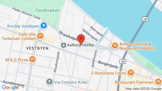 Lejligheder til leje i Aalborg Centrum - Foto fra Google Street View