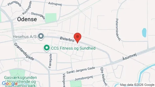 Lejligheder til leje i Odense C - Foto fra Google Street View