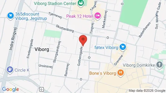 Lejligheder til leje i Viborg - Foto fra Google Street View