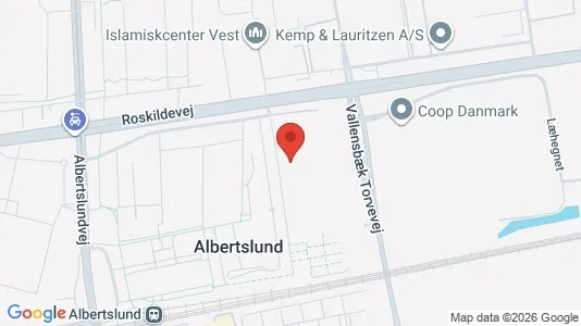 Lejligheder til leje i Albertslund - Foto fra Google Street View
