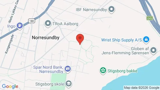 Lejligheder til leje i Nørresundby - Foto fra Google Street View