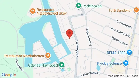 Lejligheder til leje i Odense C - Foto fra Google Street View
