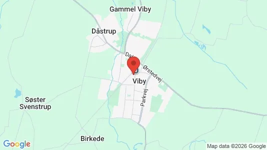Huse til leje i Viby Sjælland - Foto fra Google Street View