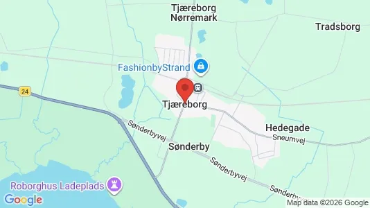 Lejligheder til leje i Tjæreborg - Foto fra Google Street View