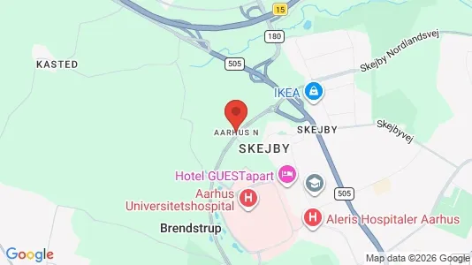 Lejligheder til leje i Århus C - Foto fra Google Street View