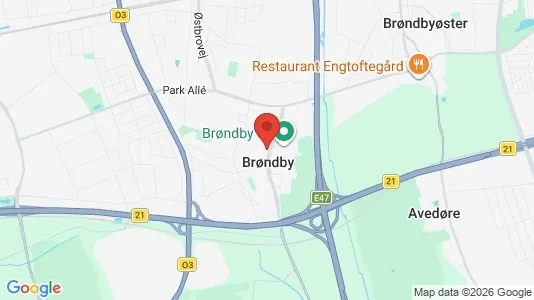 Huse til leje i Brøndby - Foto fra Google Street View