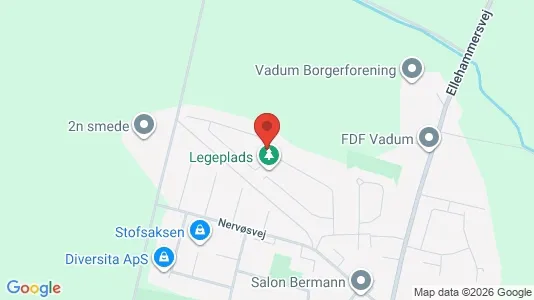 Lejligheder til leje i Vadum - Foto fra Google Street View
