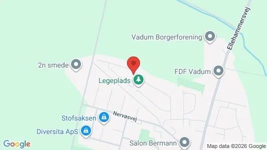 Lejligheder til leje i Vadum - Foto fra Google Street View
