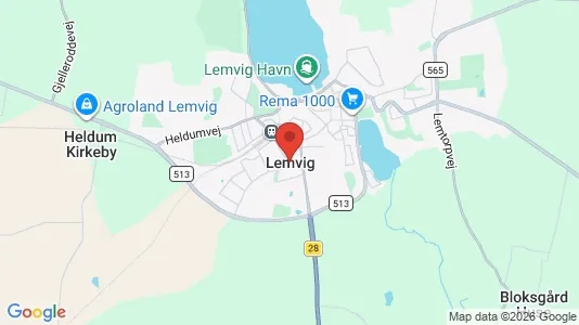 Lejligheder til leje i Lemvig - Foto fra Google Street View