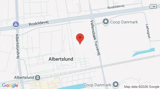 Lejligheder til leje i Albertslund - Foto fra Google Street View