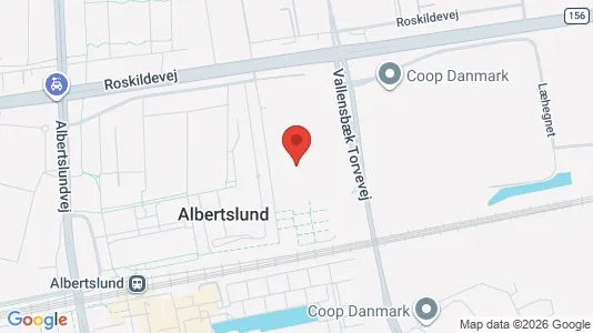 Lejligheder til leje i Albertslund - Foto fra Google Street View