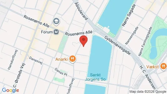 Lejligheder til leje i Frederiksberg C - Foto fra Google Street View