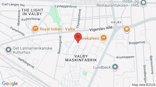 Lejligheder til leje i Valby - Foto fra Google Street View