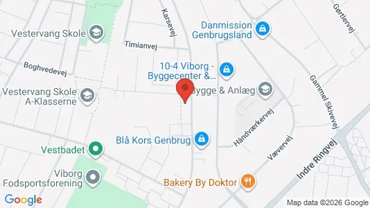 Lejligheder til leje i Viborg - Foto fra Google Street View