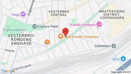 Lejligheder til leje i Vesterbro - Foto fra Google Street View