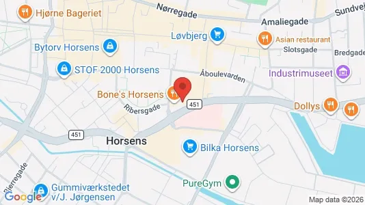 Lejligheder til leje i Horsens - Foto fra Google Street View