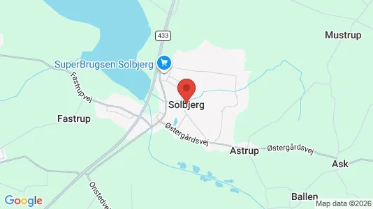 Huse til leje i Solbjerg - Foto fra Google Street View