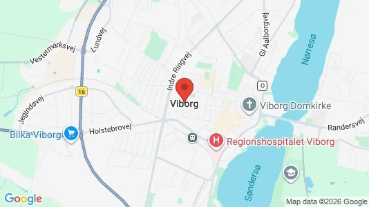 Huse til leje i Viborg - Foto fra Google Street View