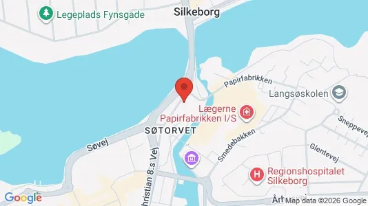 Lejligheder til leje i Silkeborg - Foto fra Google Street View