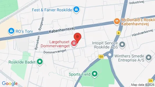 Lejligheder til leje i Roskilde - Foto fra Google Street View