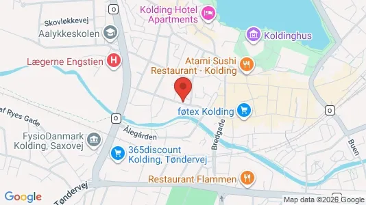Lejligheder til leje i Kolding - Foto fra Google Street View