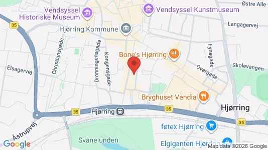Lejligheder til leje i Hjørring - Foto fra Google Street View