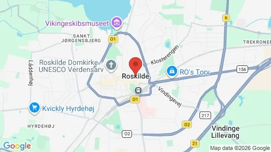 Huse til leje i Roskilde - Foto fra Google Street View