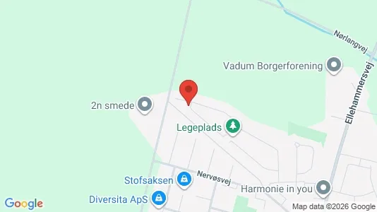 Lejligheder til leje i Vadum - Foto fra Google Street View