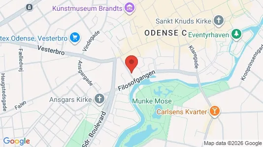 Lejligheder til leje i Odense C - Foto fra Google Street View