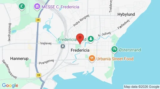 Lejligheder til leje i Fredericia - Foto fra Google Street View