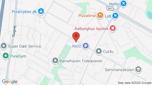 Lejligheder til leje i Aalborg SØ - Foto fra Google Street View