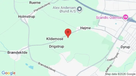 Lejligheder til leje i Odense SV - Foto fra Google Street View