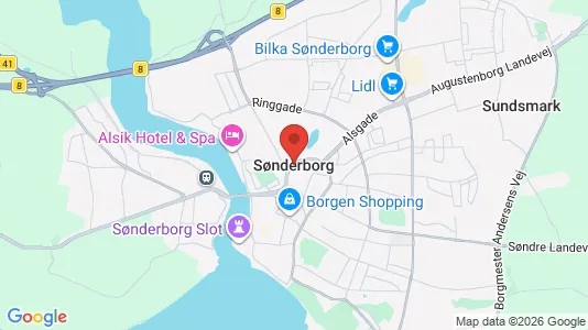 Huse til leje i Sønderborg - Foto fra Google Street View