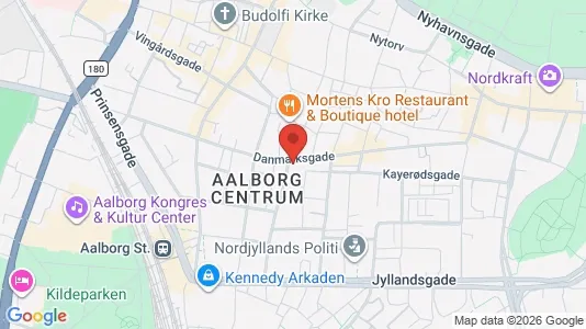 Lejligheder til leje i Aalborg Centrum - Foto fra Google Street View