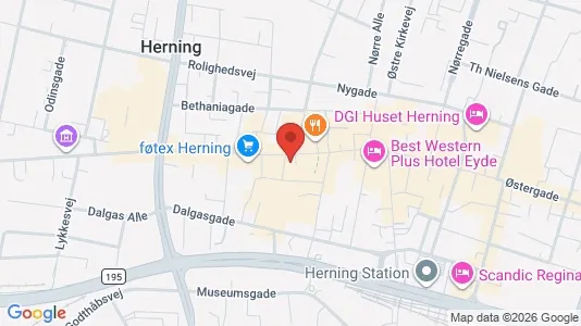 Lejligheder til leje i Herning - Foto fra Google Street View