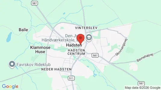Lejligheder til leje i Hadsten - Foto fra Google Street View