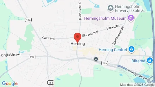 Lejligheder til leje i Herning - Foto fra Google Street View