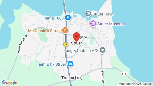 Lejligheder til leje i Struer - Foto fra Google Street View