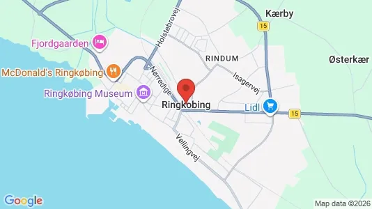 Lejligheder til leje i Ringkøbing - Foto fra Google Street View