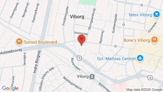 Lejligheder til leje i Viborg - Foto fra Google Street View