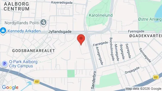 Lejligheder til leje i Aalborg Centrum - Foto fra Google Street View